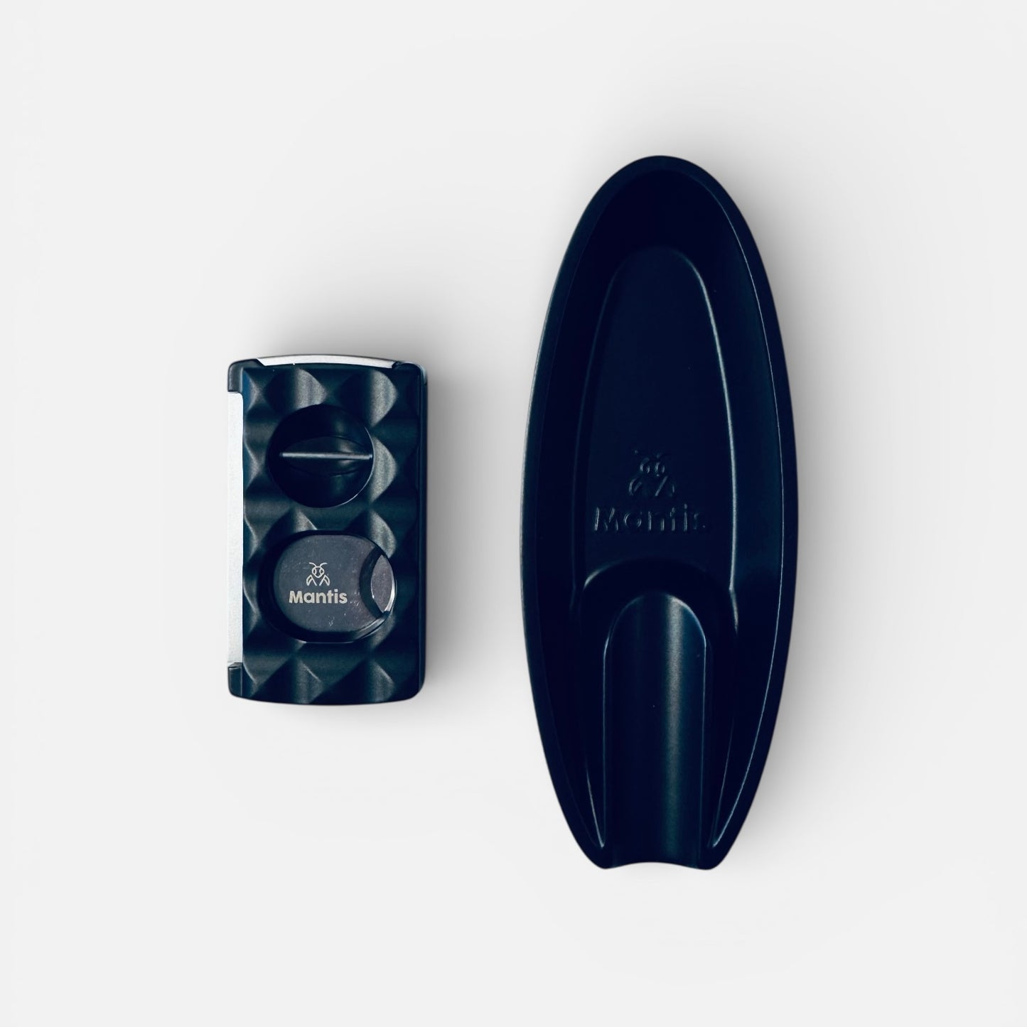 Gift Set Ashtray and Cutter Midnight Blue