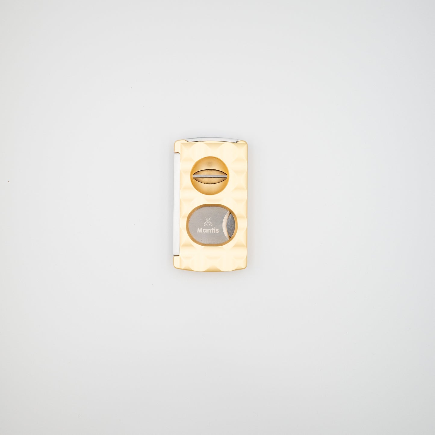 Universal Cutter with exclusive faceted finish.