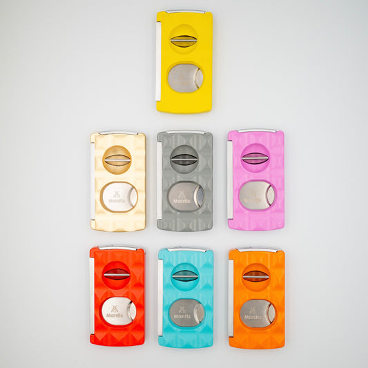 Universal Cutter with exclusive faceted finish.